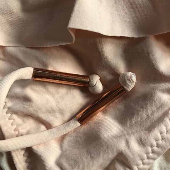 Eberjey Solid Willow Bikini Bottom in Shell - Picture 7 of 9